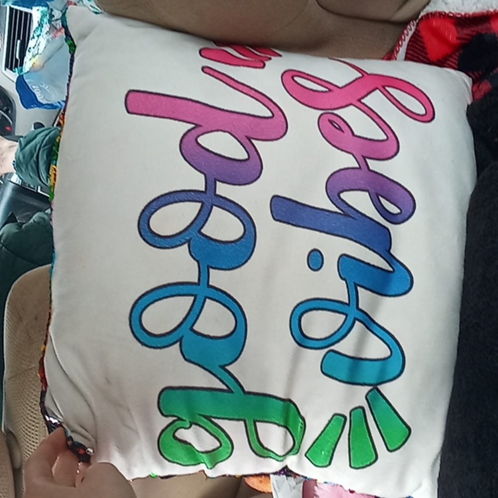 "Good Vibes" pillow